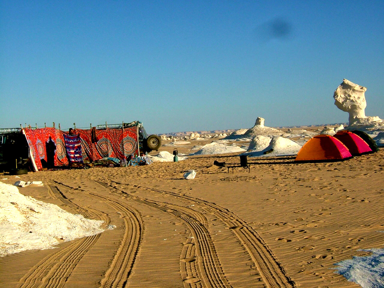 砂漠キャンプ